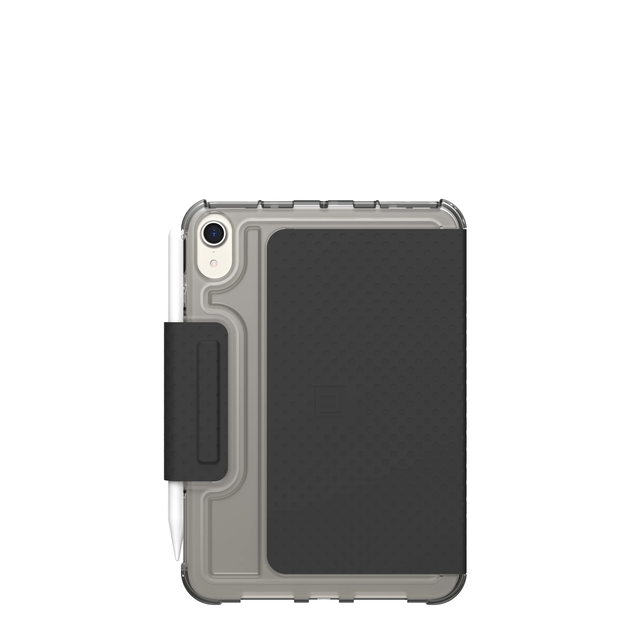 [U] by UAG Designed for iPad mini A17 Pro (7th Gen)(6th Gen, 2021) Case 8.3" Lucent Lightweight Ultra-Slim Shockproof Smart Folio Protective Cover with Auto/Sleep Wake & Pencil Holder, Black - Image 3