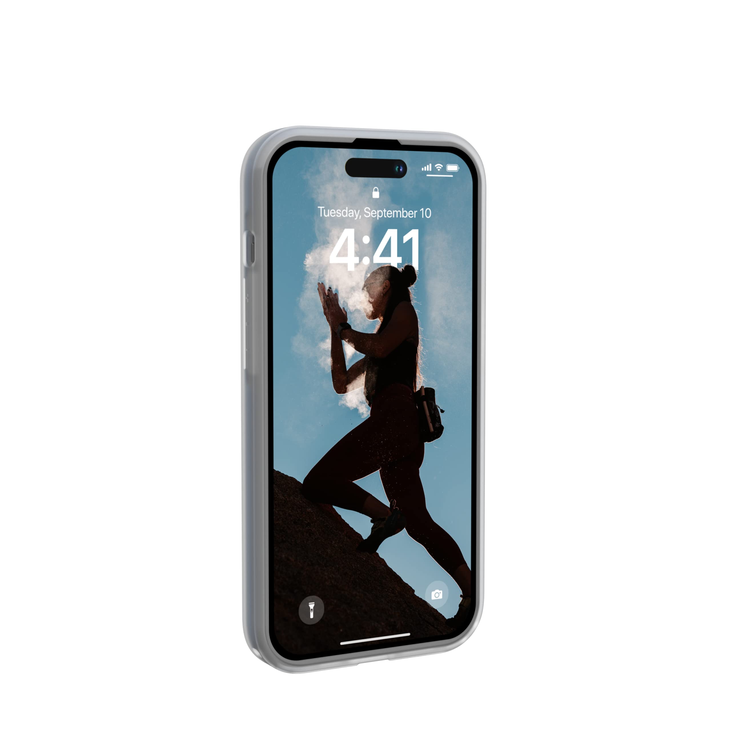 URBAN ARMOR GEAR [U] by UAG Designed for iPhone 14 Pro Case Blue Cerulean 6.1" Lucent 2.0 Built-in Magnet Compatible with MagSafe Charging Slim Lightweight Opaque Protective Cover - Image 4