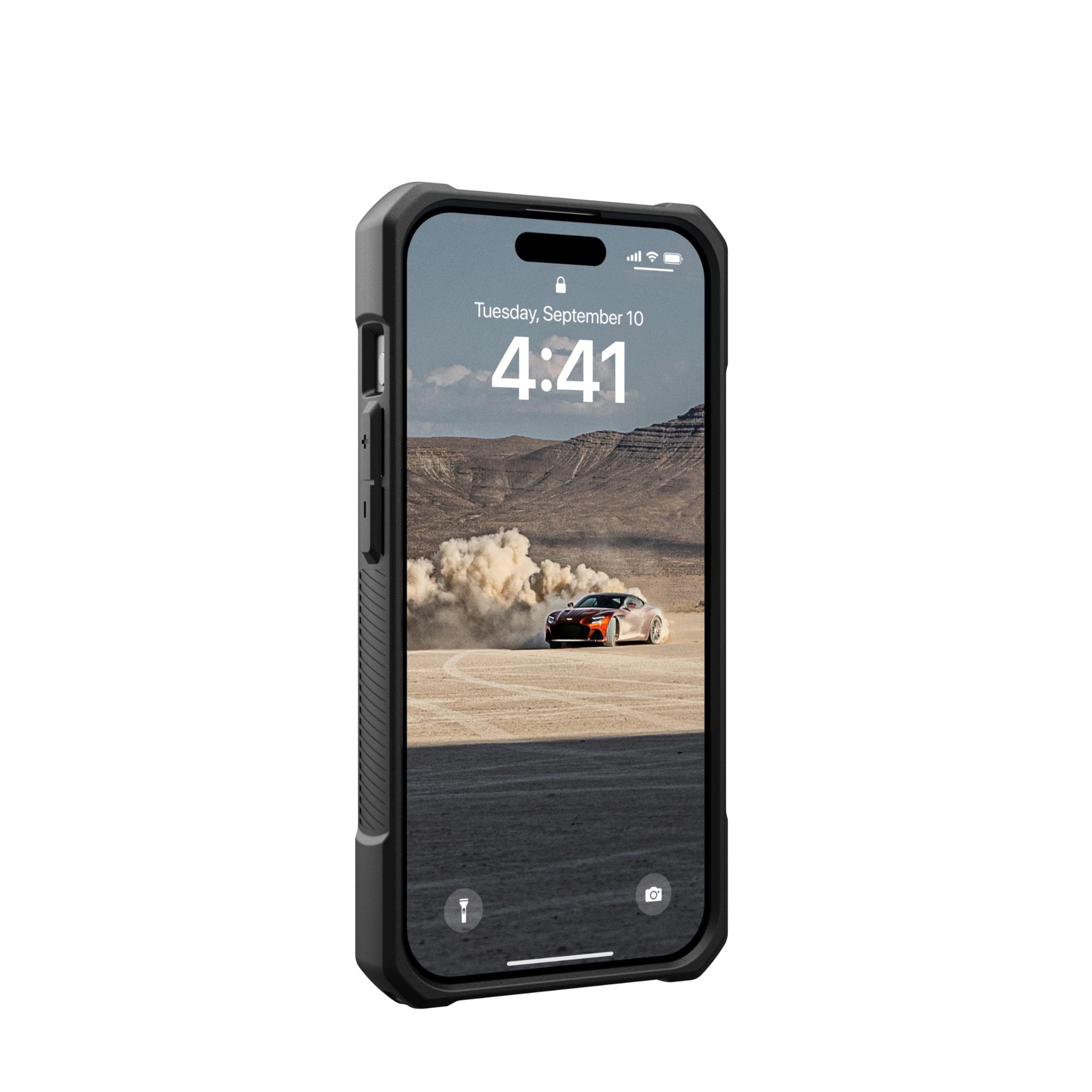 URBAN ARMOR GEAR UAG Case [Updated Version] Compatible with iPhone 15 Pro Case 6.1" Monarch Crimson Rugged Heavy Duty Military Grade Drop Tested Protective Cover - Image 8