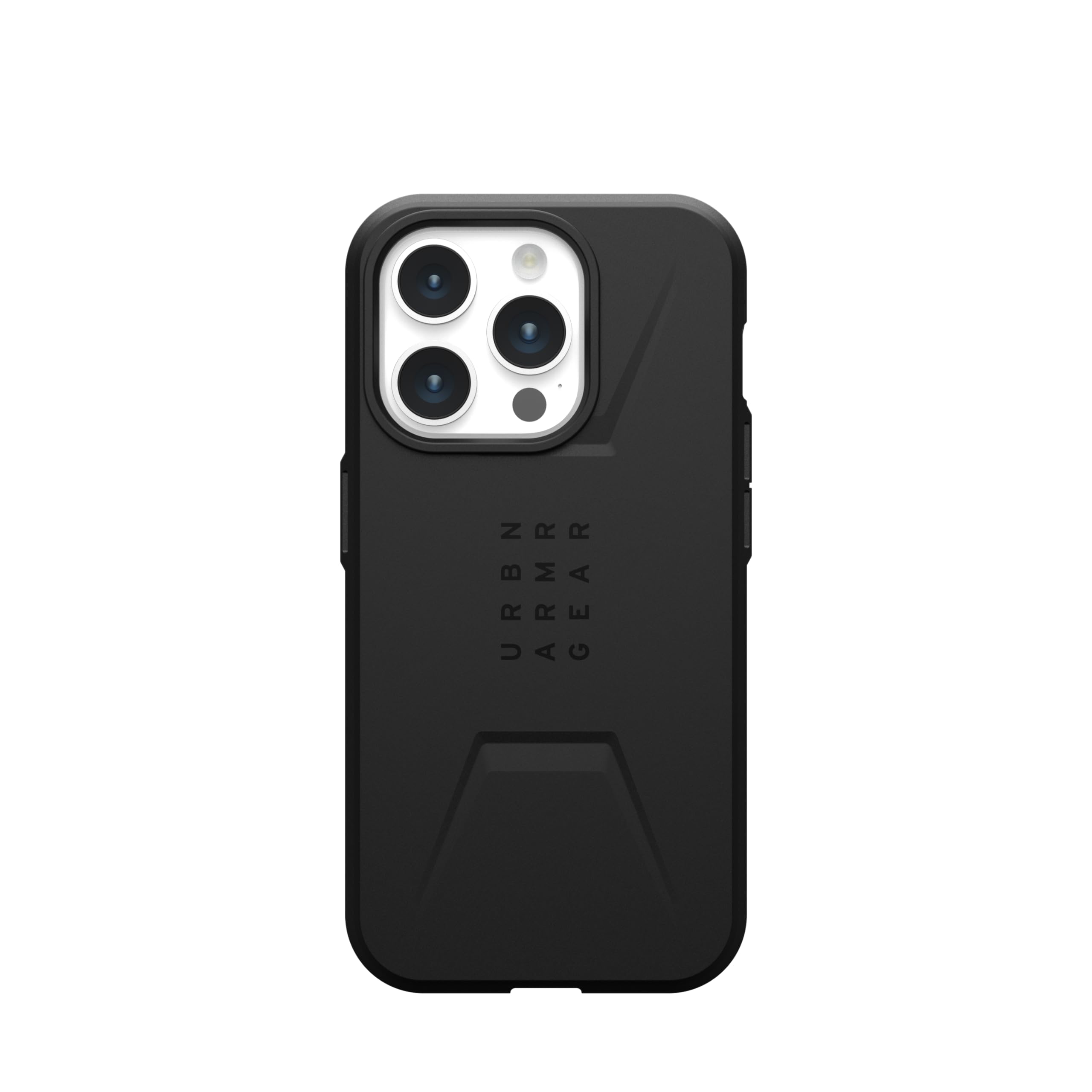 URBAN ARMOR GEAR UAG Case [Updated Version] Compatible with iPhone 15 Pro Case 6.1" Civilian Black Built-in Magnet Compatible with MagSafe Charging Rugged Mil-Grade Dropproof Protective Cover - Image 7