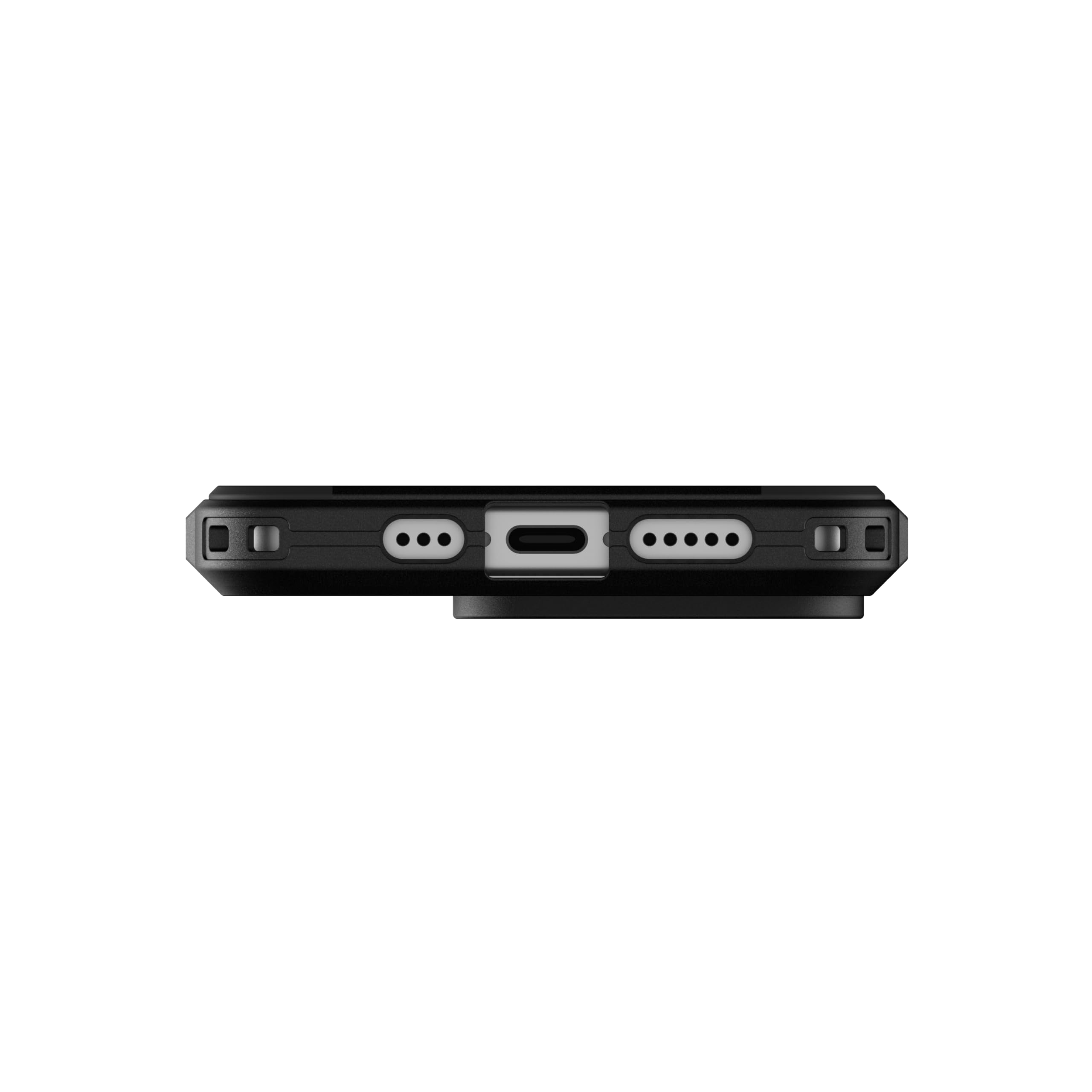 URBAN ARMOR GEAR UAG Case [Updated Version] Compatible with iPhone 15 Pro Case 6.1" Civilian Black Built-in Magnet Compatible with MagSafe Charging Rugged Mil-Grade Dropproof Protective Cover - Image 9