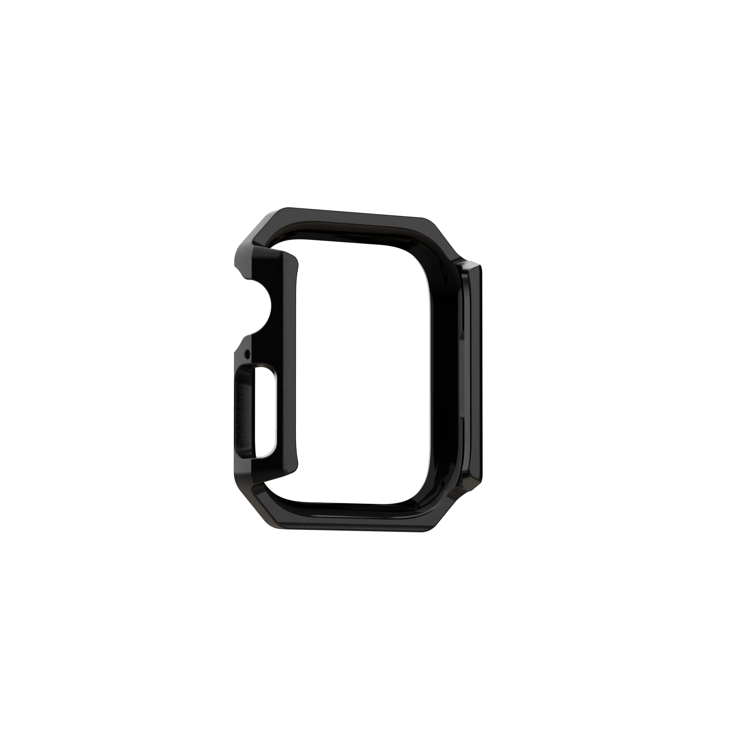URBAN ARMOR GEAR UAG Compatible Apple Watch Case 45mm iWatch Series 9/8/7, Scout Rugged Military Grade Protective PC Bumper Case, Black - Image 4