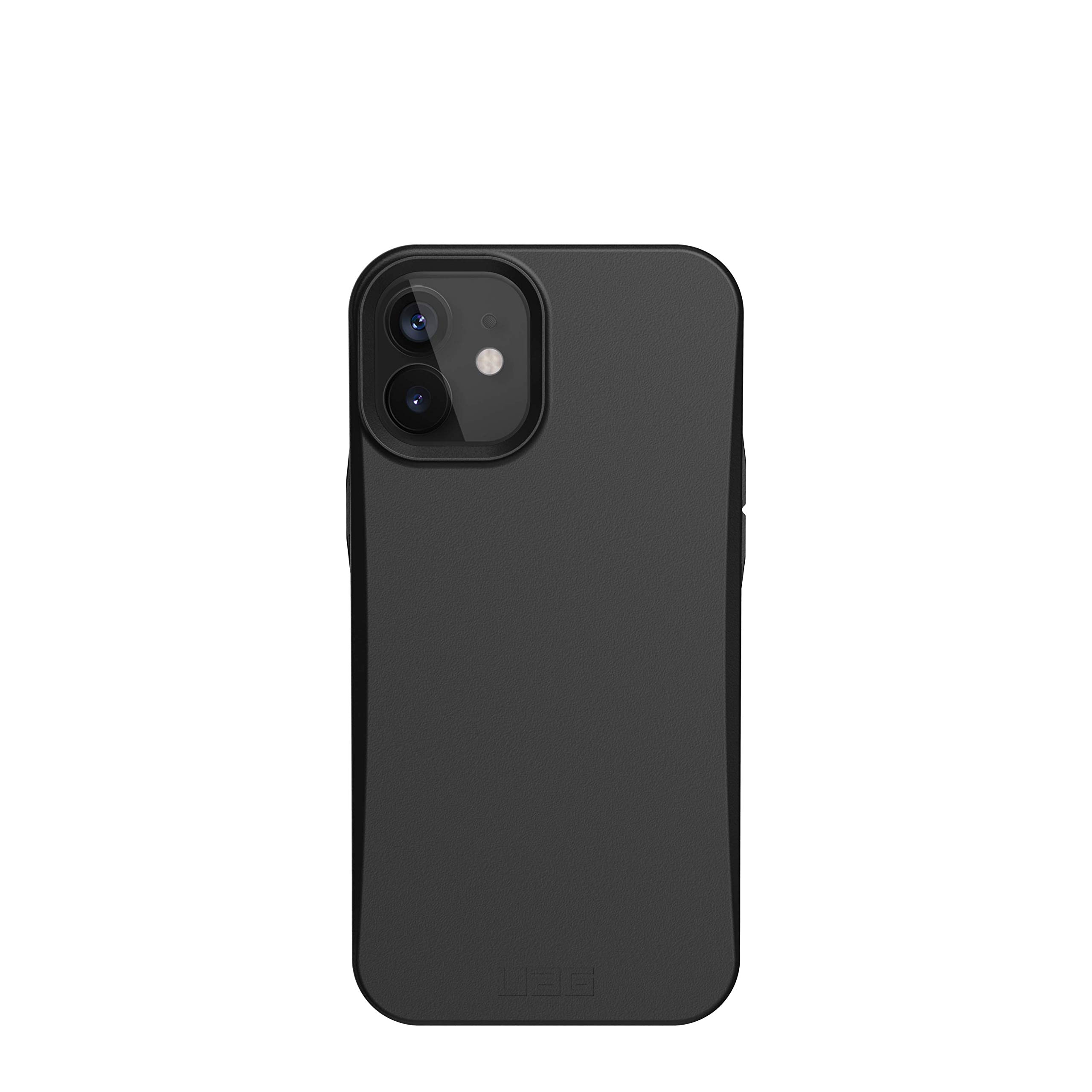 URBAN ARMOR GEAR UAG Designed for iPhone 12 Mini Case [5.4-inch Screen] 100% Mindful Eco-Friendly Ultra Slim Outback Protective Cover, Black - Image 7