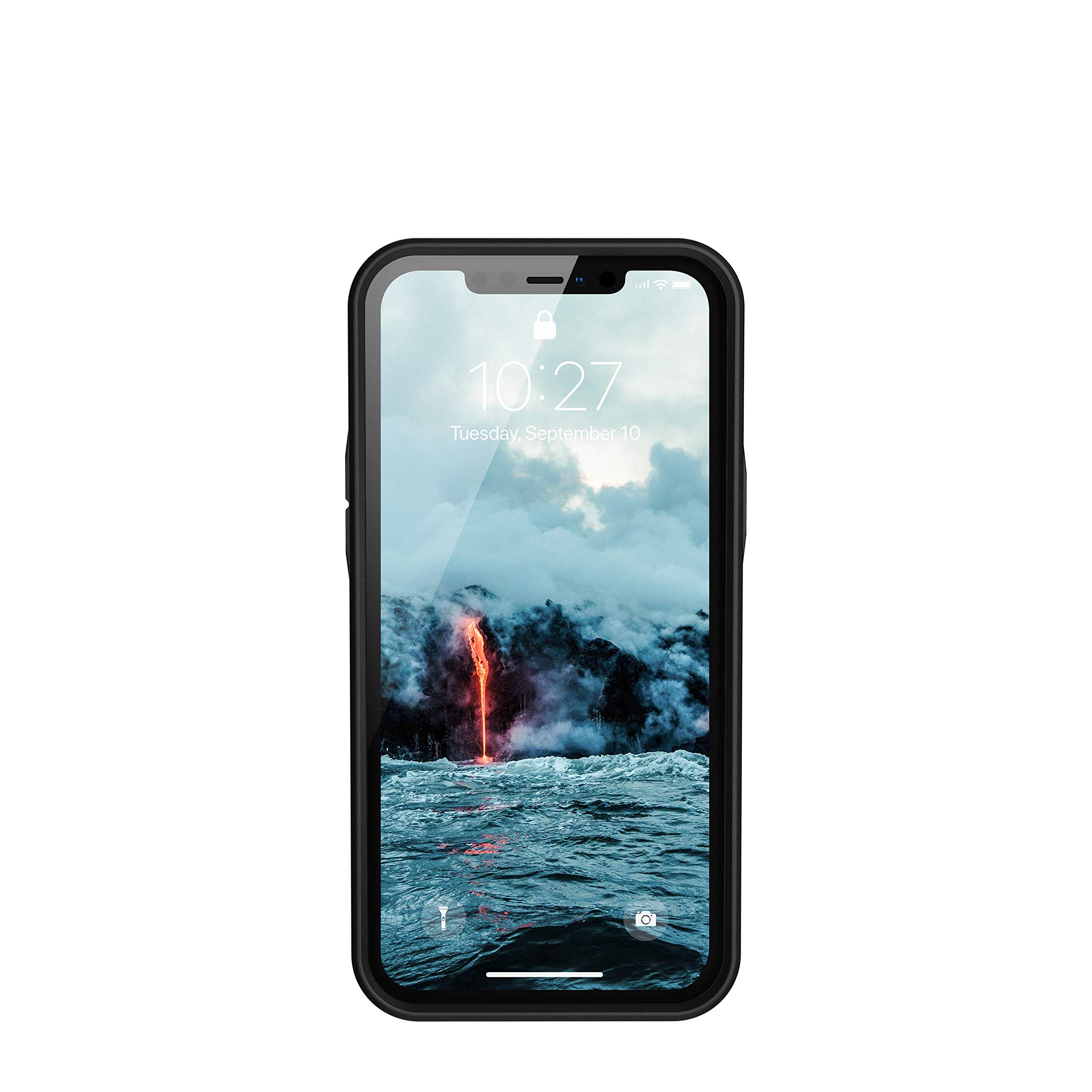 URBAN ARMOR GEAR UAG Designed for iPhone 12 Mini Case [5.4-inch Screen] 100% Mindful Eco-Friendly Ultra Slim Outback Protective Cover, Black - Image 8