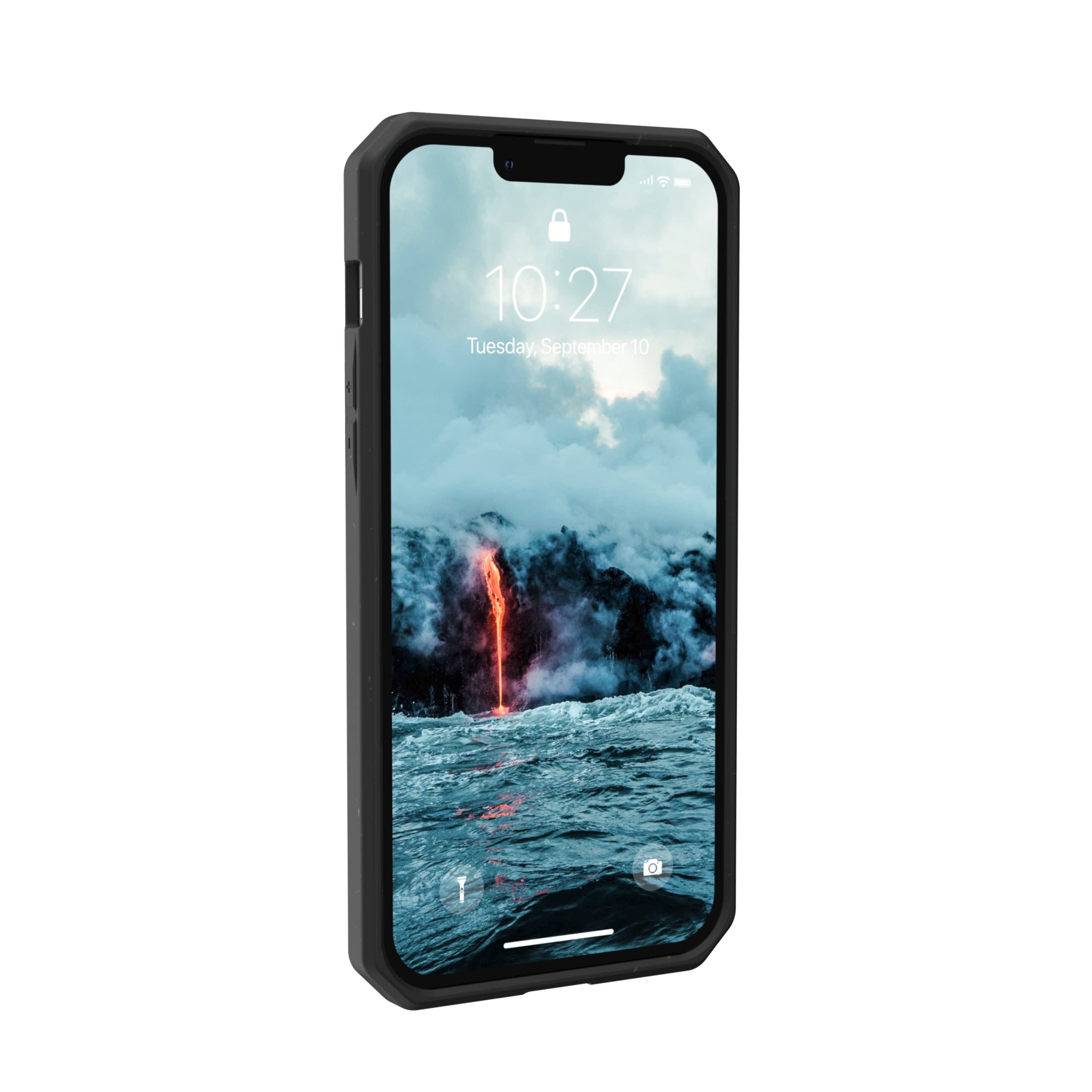 URBAN ARMOR GEAR UAG Designed for iPhone 13 Pro Max Case Black 100% Mindful Eco-Friendly Rugged Ultra Slim Outback Protective Cover, [6.7 inch Screen] - Image 4