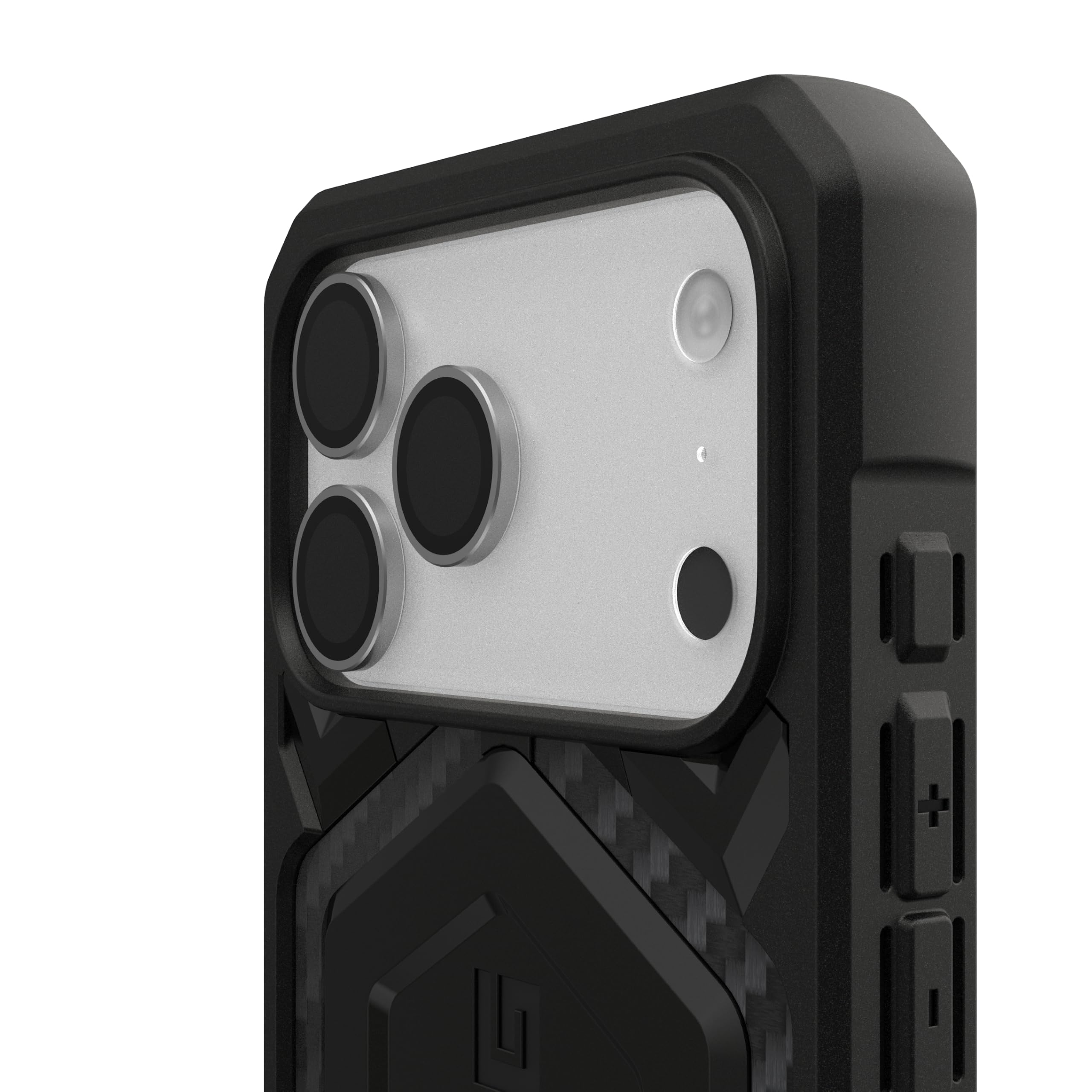 URBAN ARMOR GEAR UAG Designed for iPhone 17 Pro 6.3" & iPhone 17 Pro Max 6.9" Len Shield Camera Lens Protector, Anti-Fingerprint Individual Titanium Alloy Ring Aluminosilicate Glass, Titanium - Image 6