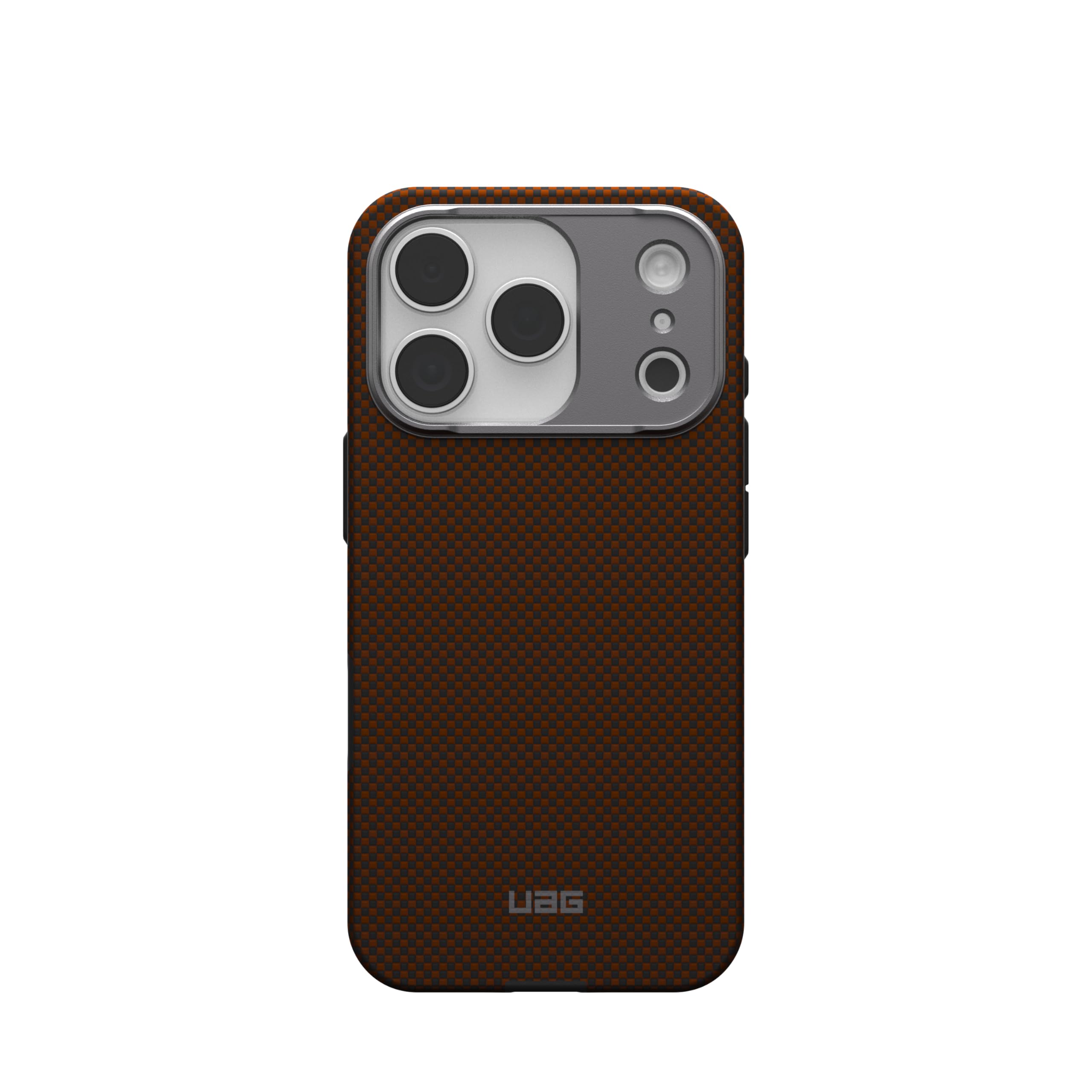 URBAN ARMOR GEAR UAG Designed for iPhone 17 Pro Case Fibr Armr - Compatible with MagSafe Military Grade Protective Cover, Orange/Charcoal - Image 7
