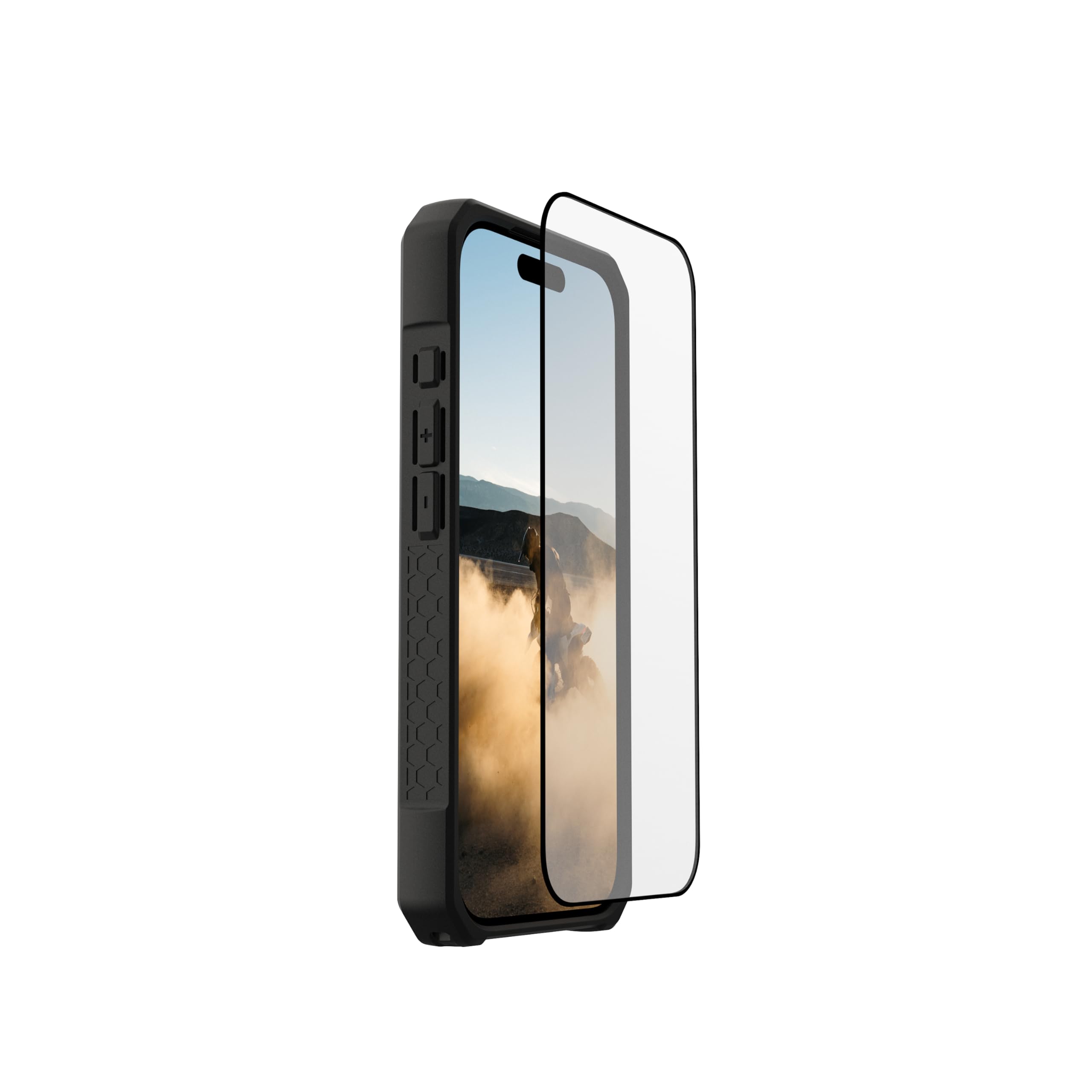 URBAN ARMOR GEAR UAG Designed for iPhone 17 Pro Screen Protector 6.3" Glass Shield Ultra - Anti-fingerprint HD Clarity Shatter Proof Tempered Glass,Clear - Image 4