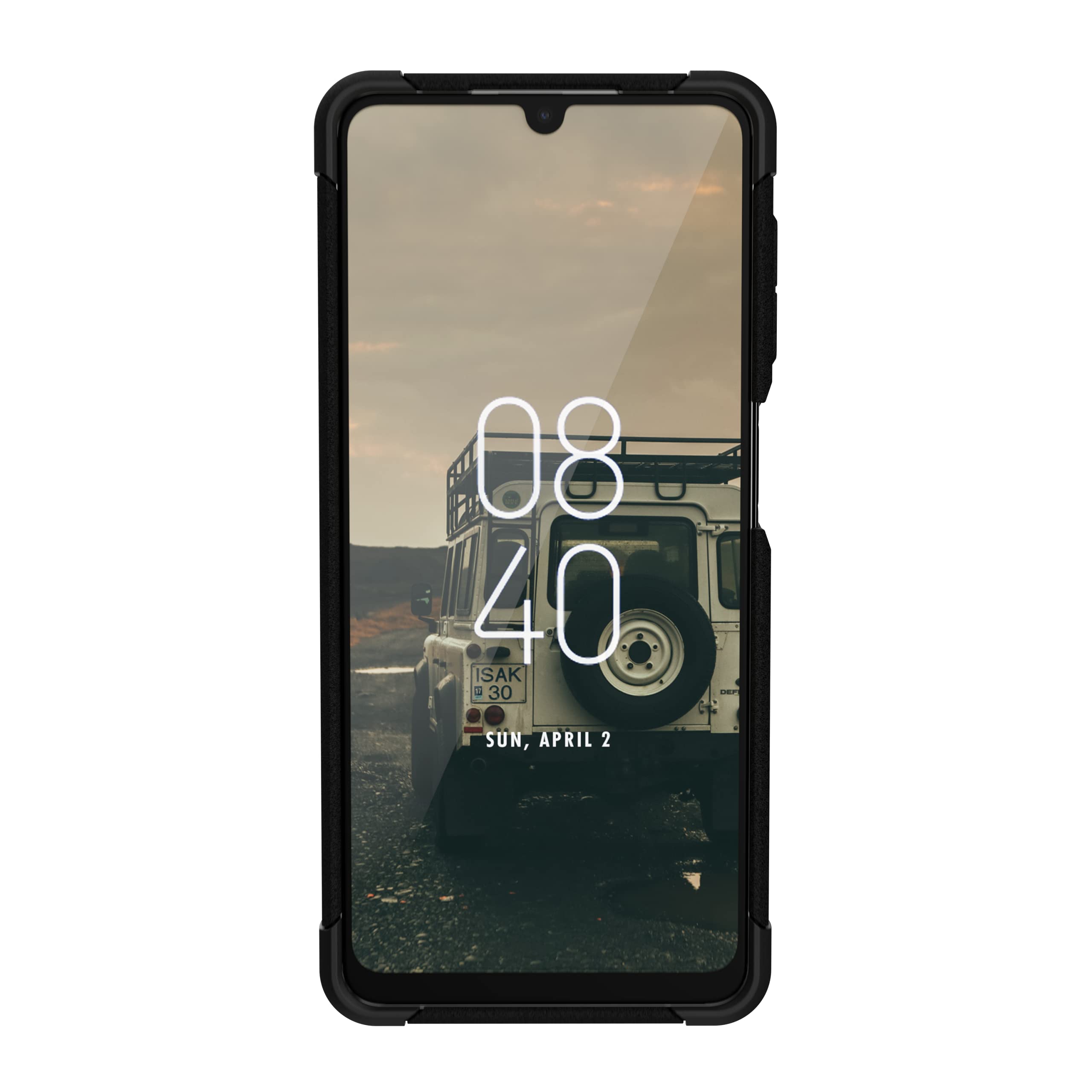 URBAN ARMOR GEAR UAG Designed for Samsung Galaxy A22 4G (SM-A225F/DSN) Case [6.4-inch Screen] Scout Rugged Sleek Shockproof Lightweight Antimicrobial Military Drop Tested Protective Cover, Black - Image 4