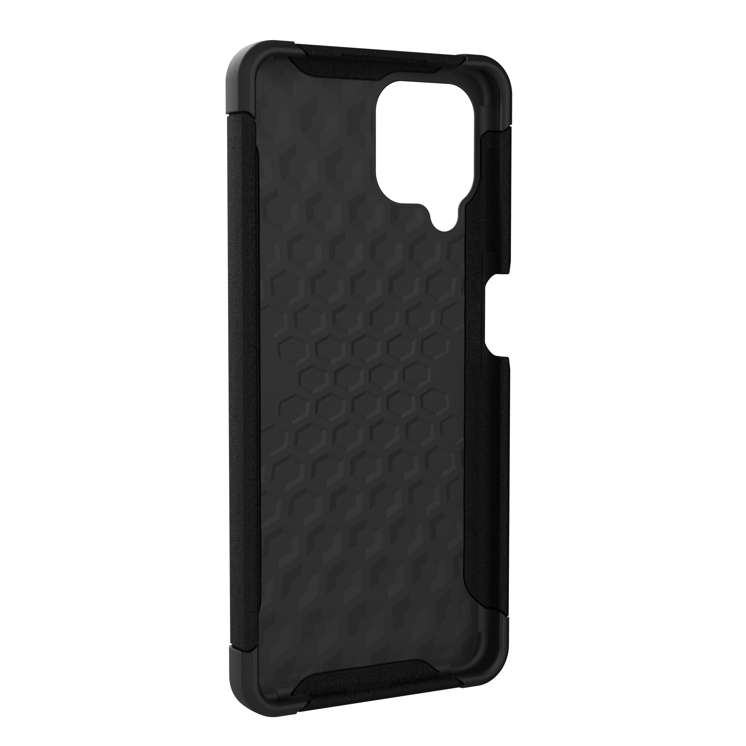 URBAN ARMOR GEAR UAG Designed for Samsung Galaxy A22 4G (SM-A225F/DSN) Case [6.4-inch Screen] Scout Rugged Sleek Shockproof Lightweight Antimicrobial Military Drop Tested Protective Cover, Black - Image 5