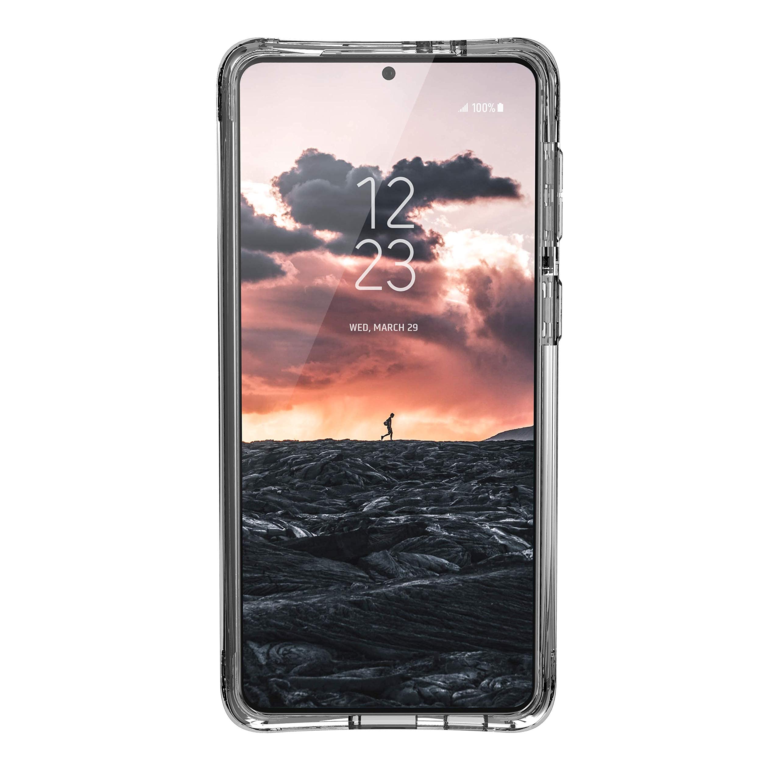 URBAN ARMOR GEAR UAG Designed for Samsung Galaxy S21 Plus Case Clear Ice Rugged Lightweight Slim Shockproof Transparent Plyo Protective Cover, [6.7 inch Screen] - Image 8
