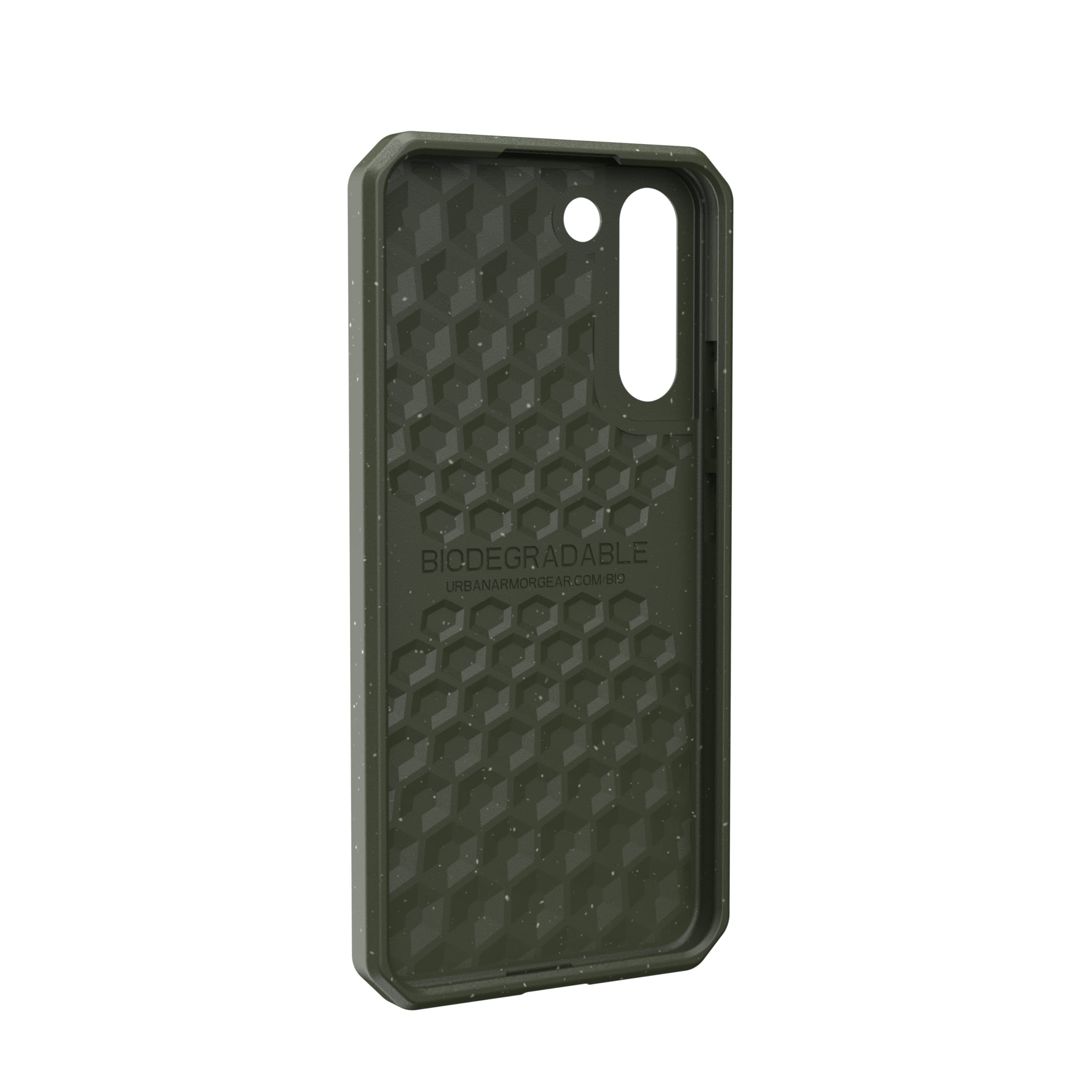 URBAN ARMOR GEAR UAG Designed for Samsung Galaxy S22 Plus Case Green Olive 100% Biodegradable, Compostable, Mindful Eco-Friendly Ultra Slim Outback Biodegradable Protective Cover, [6.6 inch Screen] - Image 6
