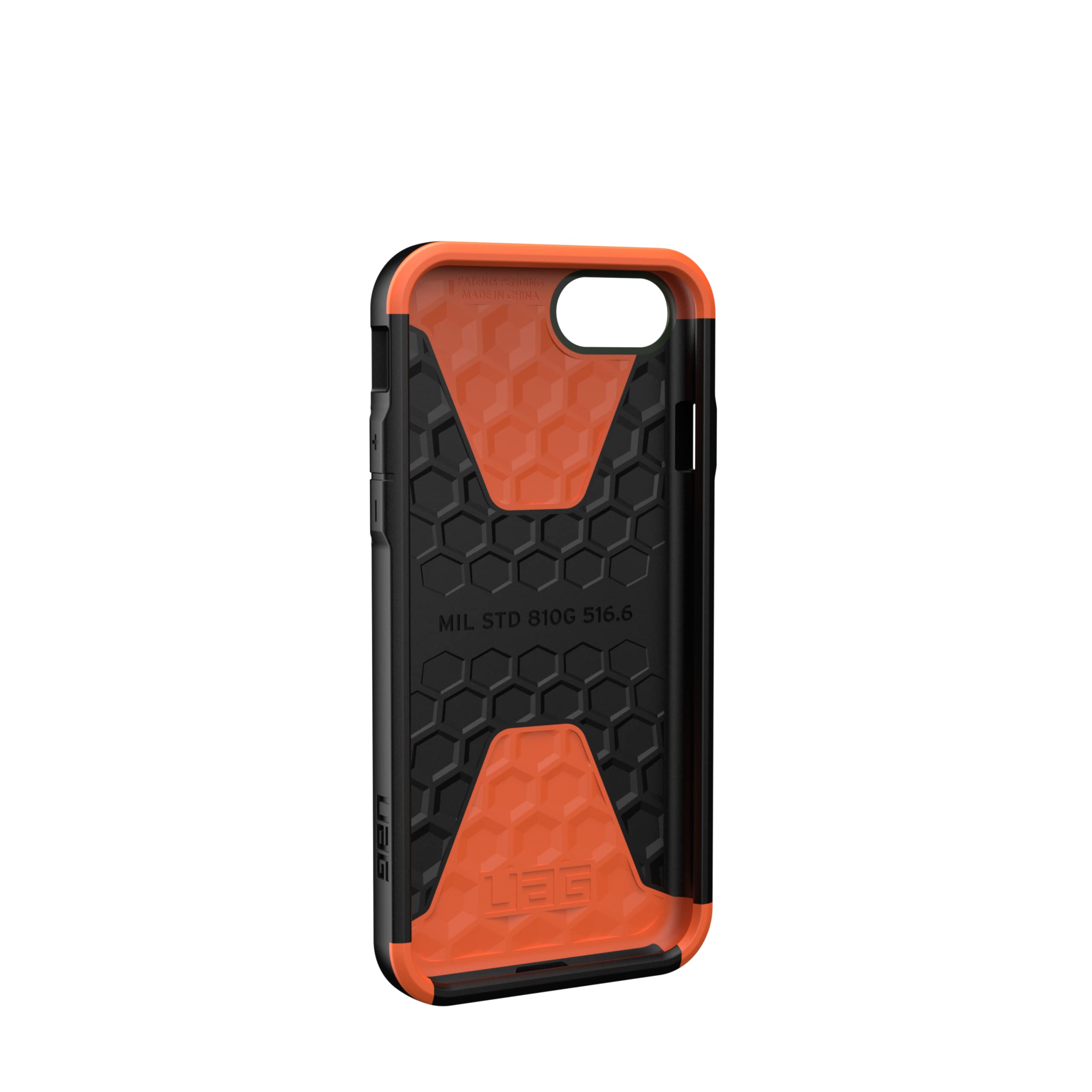 URBAN ARMOR GEAR UAG Designed for iPhone SE (2022) Case [4.7-inch Screen] Sleek Ultra-Thin Shock-Absorbent Civilian Protective Cover, Olive - Image 8