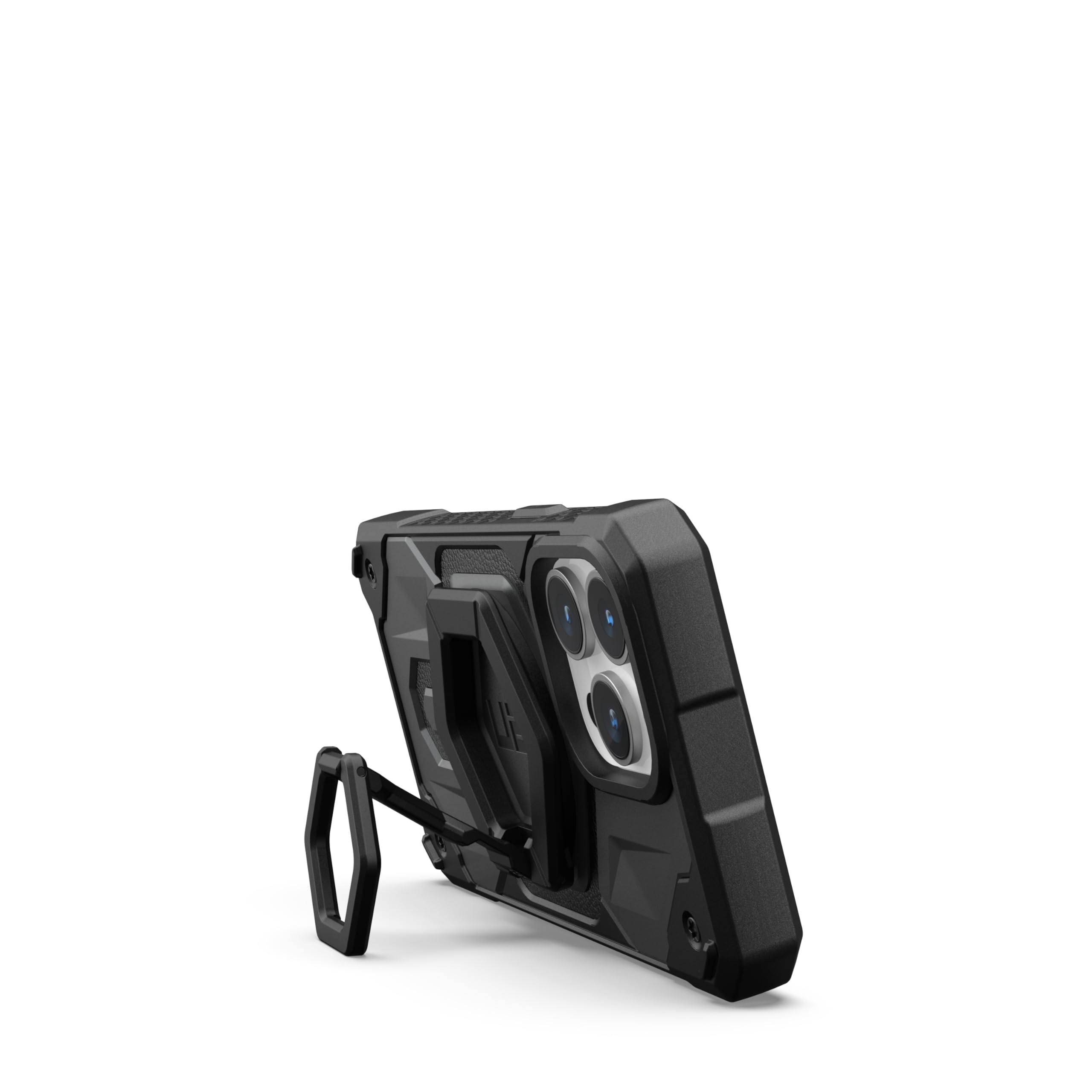 URBAN ARMOR GEAR UAG Magnetic Phone Ring Stand Compatible with MagSafe Magnet, Removable Metal Finger Ring Grip & 360 Rotation Adjustable Kickstand for iPhone 17, Galaxy S26, Black/Black - Image 9
