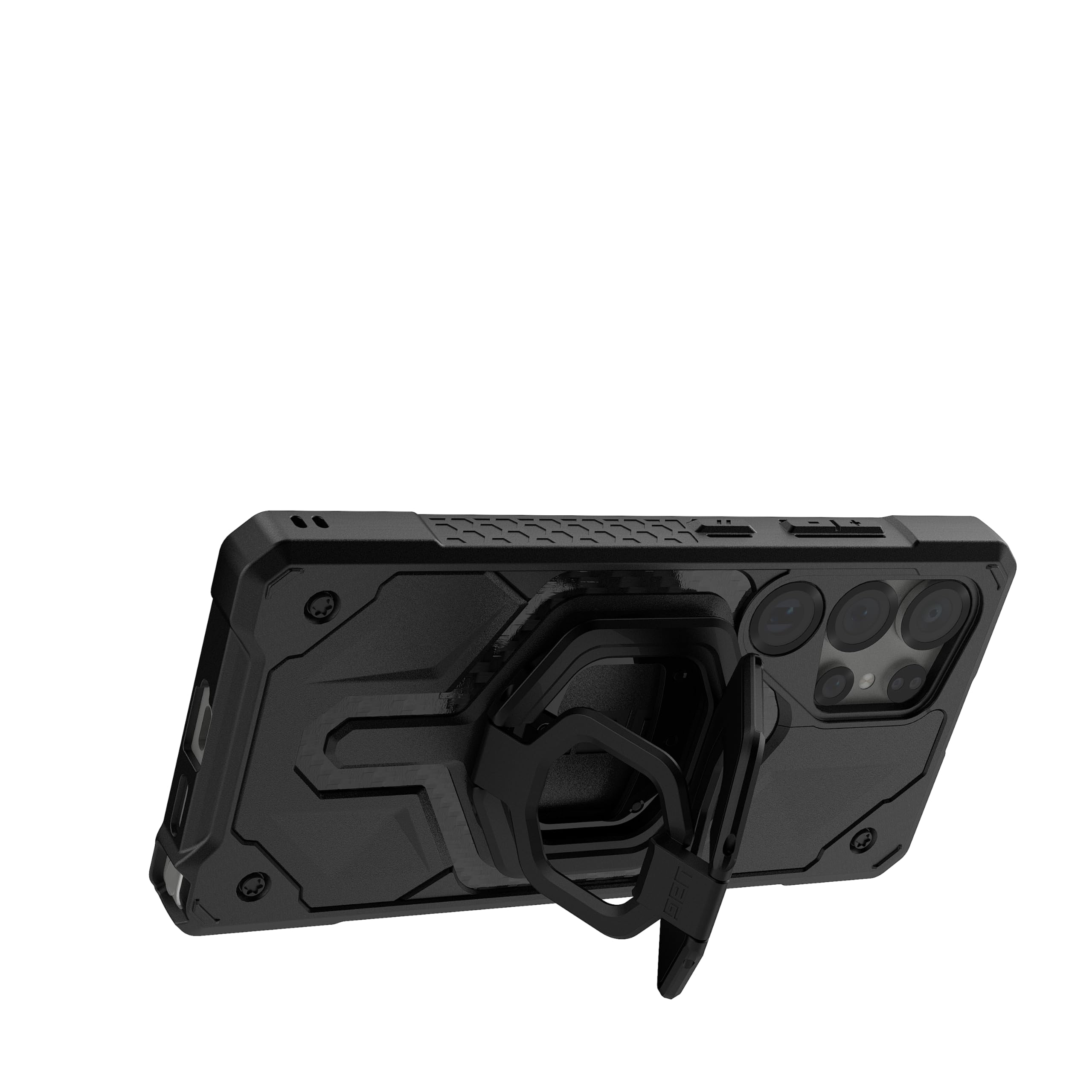 URBAN ARMOR GEAR UAG Magnetic Ring Stand Monarch Mag2 w/Built-in Bottle Opener - Ultra-Strong Double Magnet MagSafe Compatible Metal Phone Ring Grip 360 Rotation Multi-Functional Kickstand, Black - Image 7
